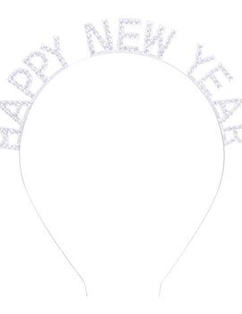 Rhinestone Happy New Year Headband