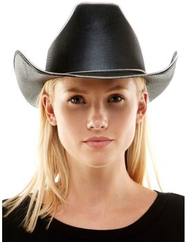 Light UP Black Cowboy Hat
