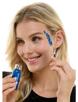 Blue Glitter Makeup Kit