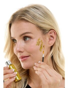 Gold Glitter Makeup Kit Gold Glitter Makeup Kit