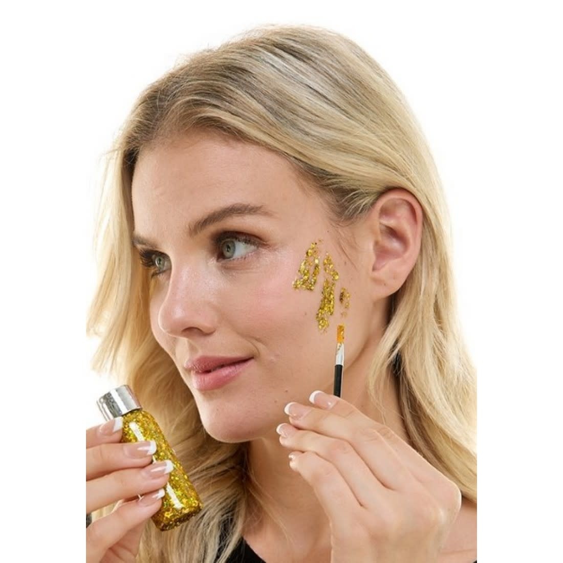 Gold Glitter Makeup Kit