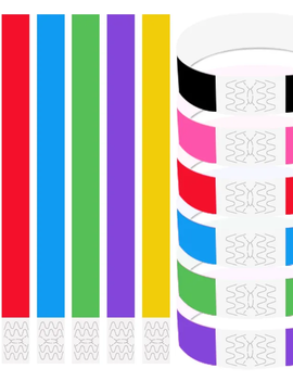 Green Tyvek Wristbands - 100ct