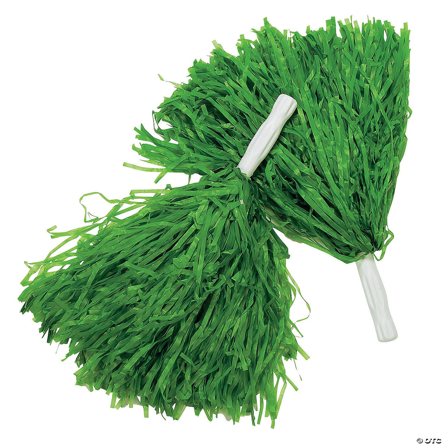 12" Pom Pom - Green, 2ct