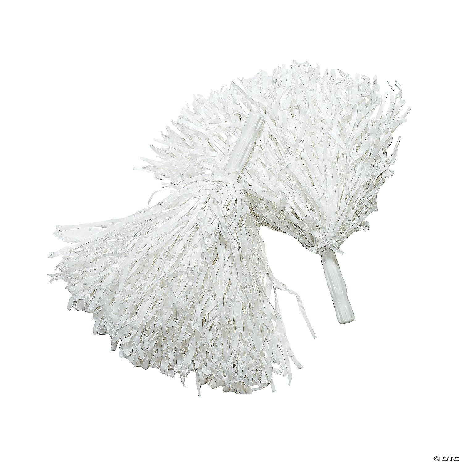 12" Pom Pom - White, 2ct