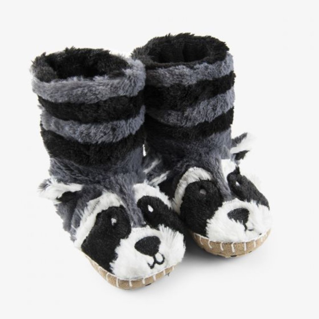 Little Blue House Raccoon Slippers 