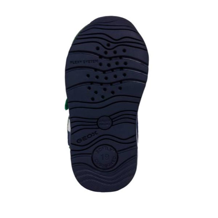 Geox B Each Sandal Navy/White