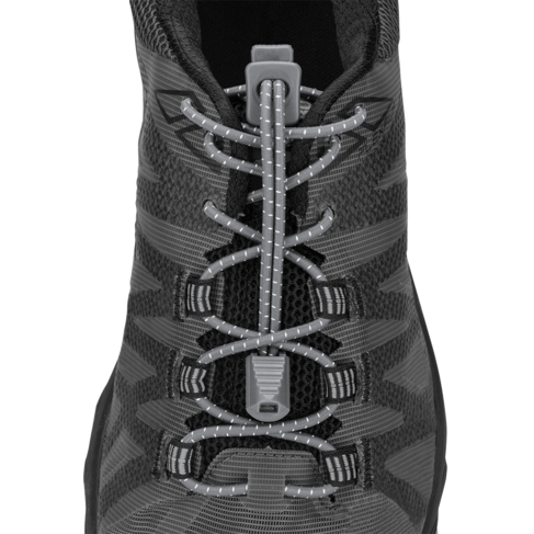Nathan Run Laces Steel Grey