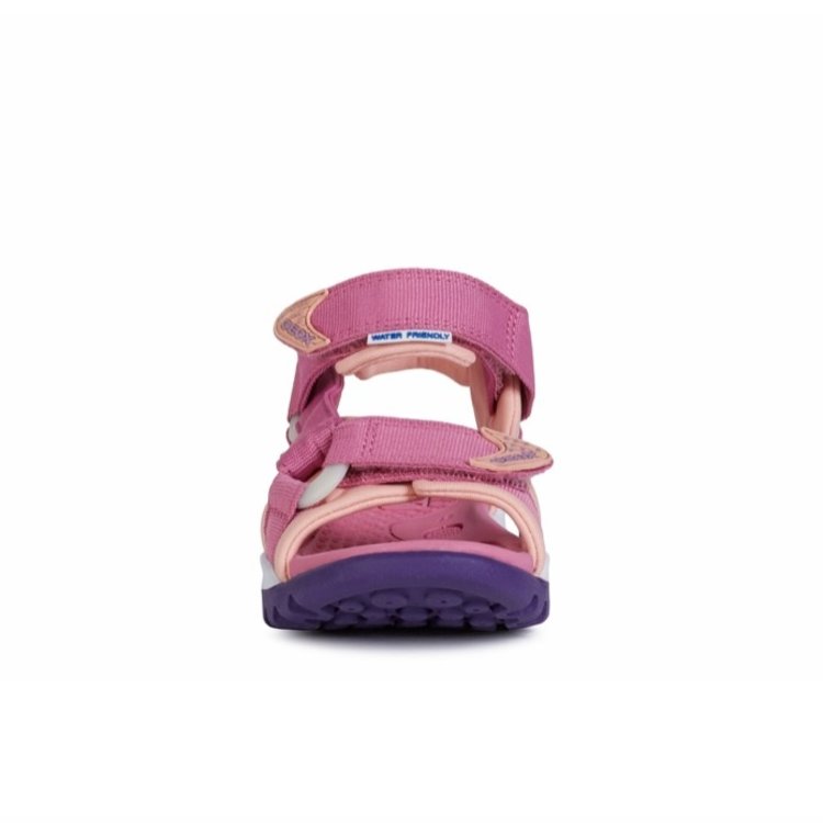 Geox J Borealis (OT) Fuchsia/Salmon