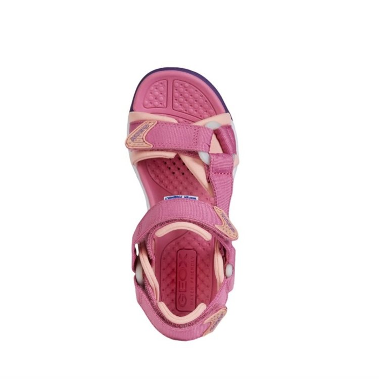Geox J Borealis (OT) Fuchsia/Salmon