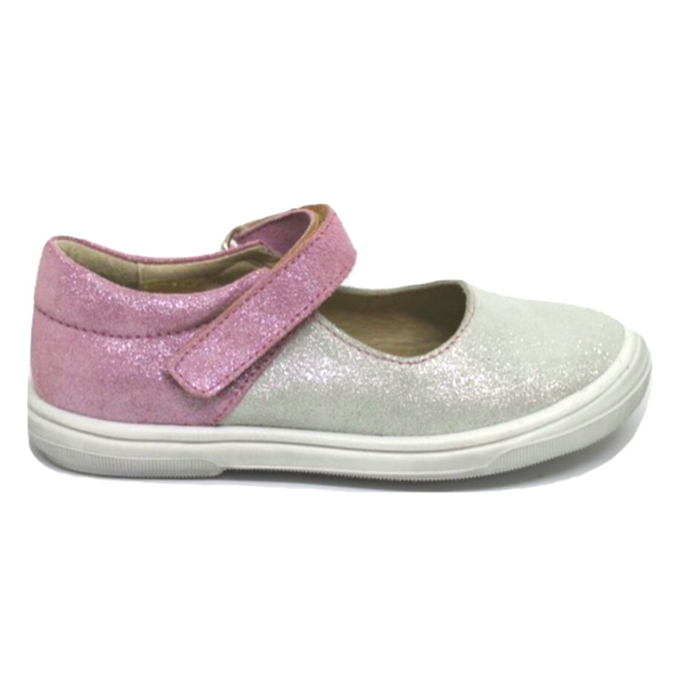 Arte Essem Mary Jane Silver/Pink