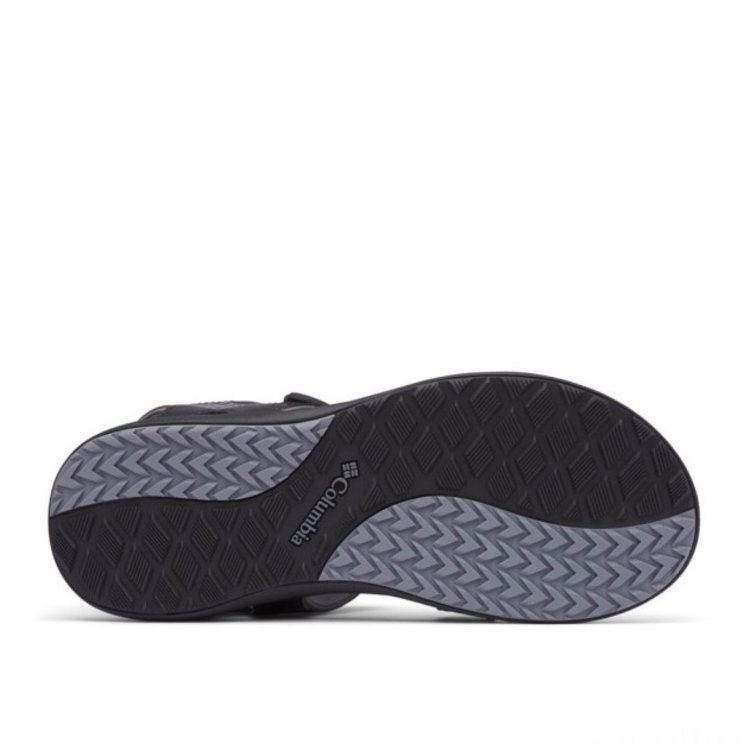 Columbia Columbia Men's 2 Strap Sandal Black/Grey