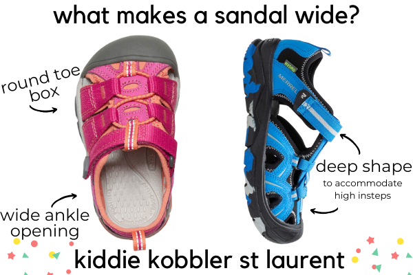 Toddlers Wide Toe Box Shoes