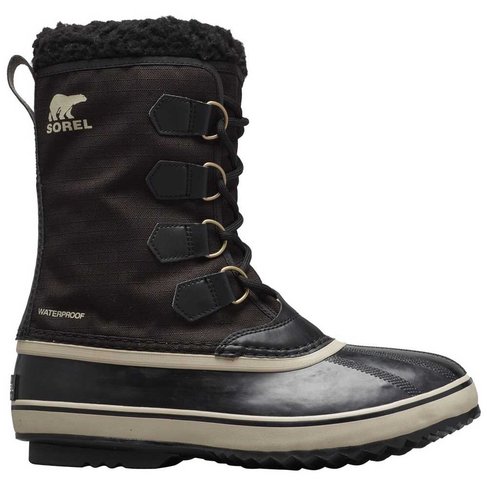 Sorel Men's 1964 Pac Nylon Black/Ancient Fossil