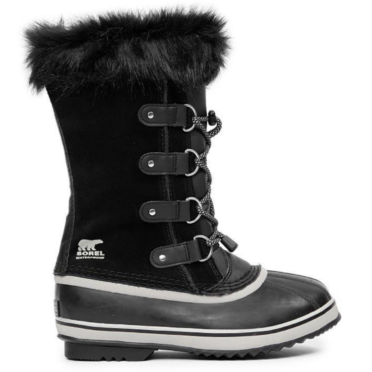 Sorel Sorel Youth Joan of Arctic Black/Dove Youth 7