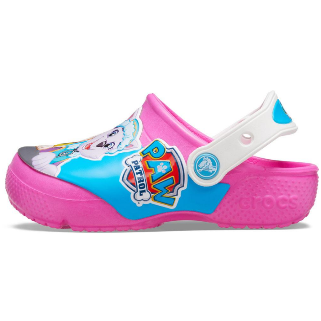 paw patrol light up crocs