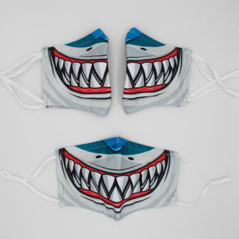 North Original Face Mask Big Shark
