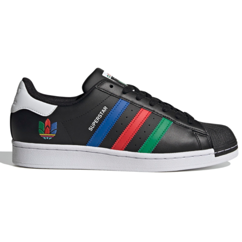 Adidas Men's Superstar CBlack/Green/Wht/Noiess/Vert