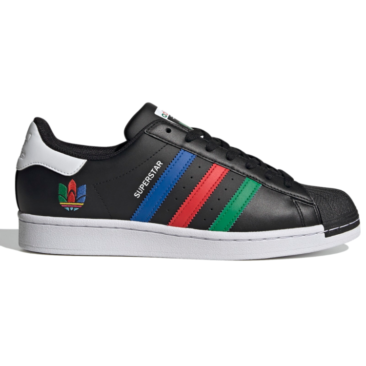 Adidas Adidas M Superstar CBlack/Green/Wht/Noiess/Vert