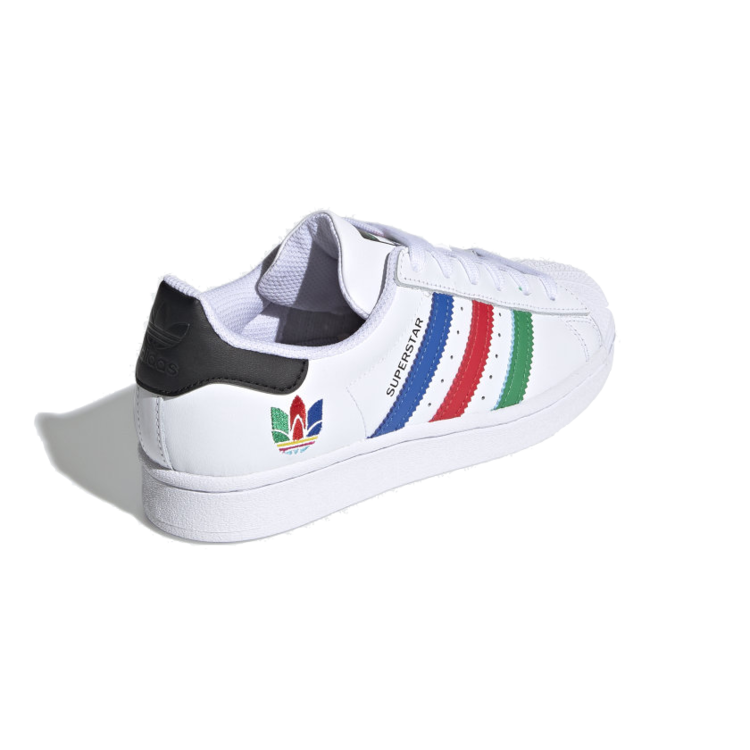 Adidas Adidas Superstar J Ftwwht/Green/Cblack