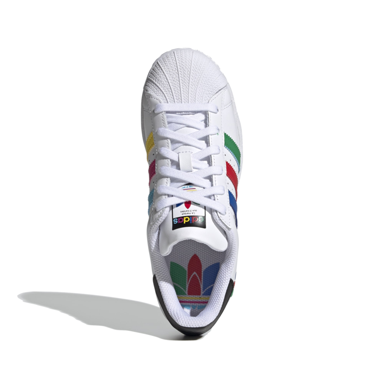 Adidas Adidas Superstar J Ftwwht/Green/Cblack