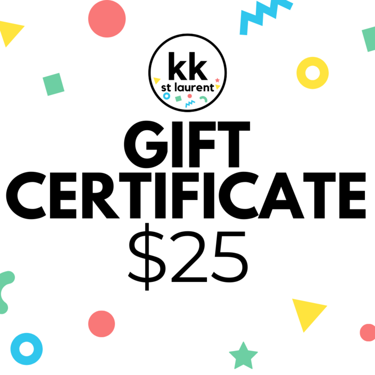Gift Certificate $25