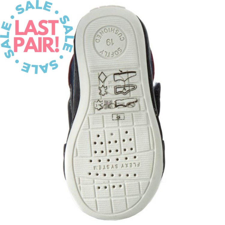 Geox Geox B Tutim Navy/Red (Toddler 19)