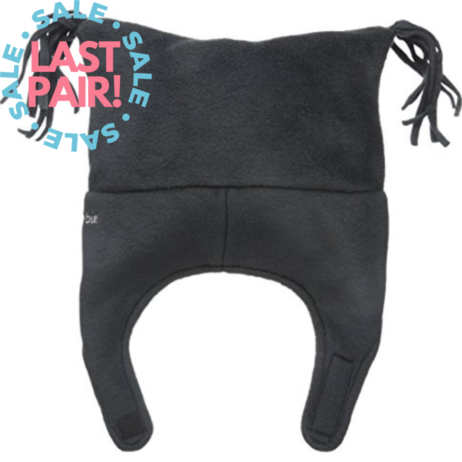 Columbia Infant Pigtail Hat Black (6 - 24M) - Kiddie Kobbler St Laurent