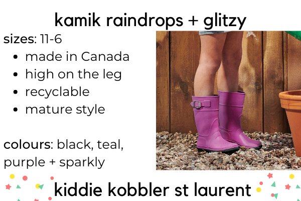 Kamik wide store calf rain boots