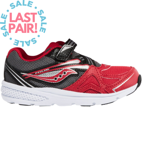Saucony Baby Ride Red/Black (Toddler 6M)