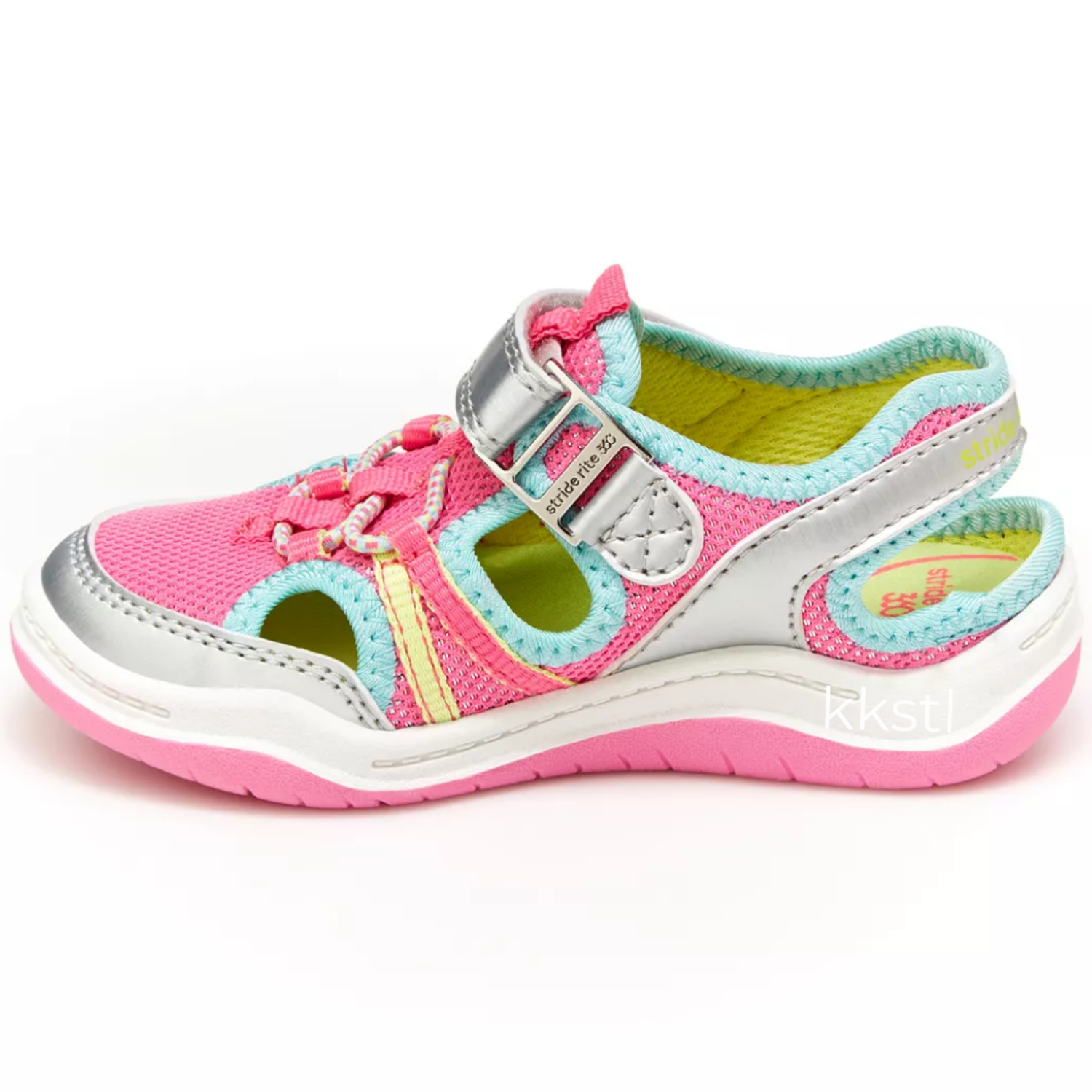 Stride Rite Fin Pink Multi - Kids Shoes in Canada - Kiddie Kobbler 