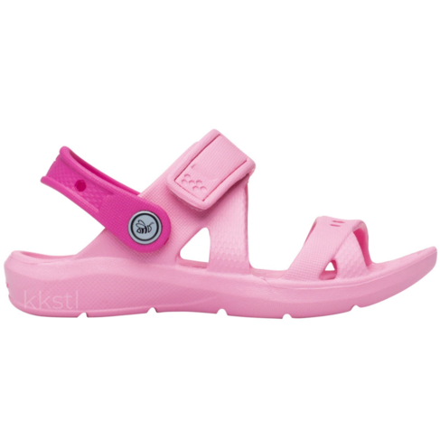 Joybees Kids' Adventure Sandal Soft Pink/Sporty Pink (Toddler 6/7 + Child 12/13)