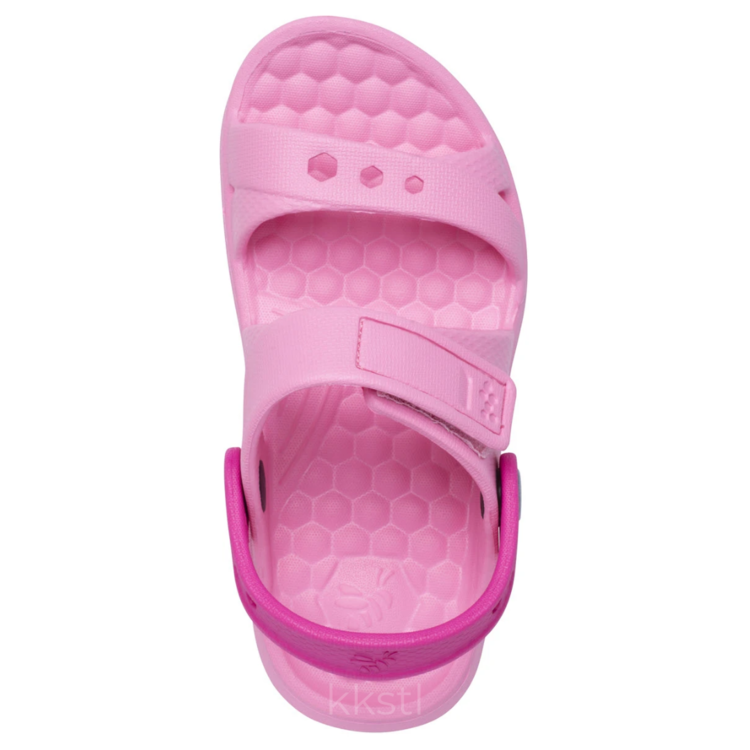 Joybees Kids' Adventure Sandal Soft Pink/Sporty Pink