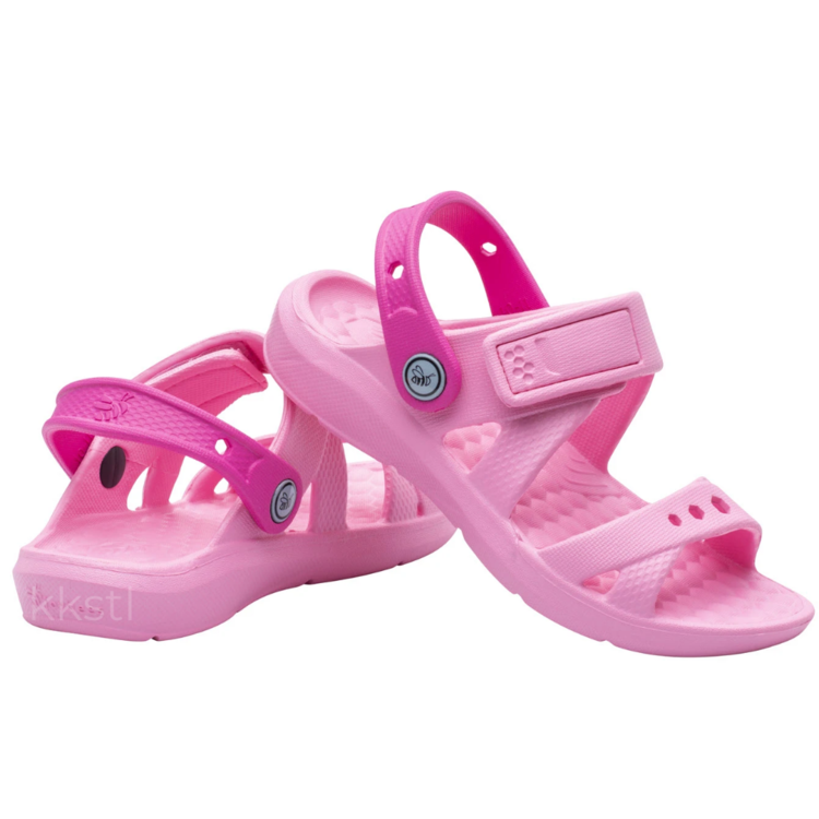 Joybees Kids' Adventure Sandal Soft Pink/Sporty Pink
