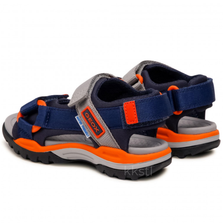 Geox J Borealis (O/T) Navy/Orange