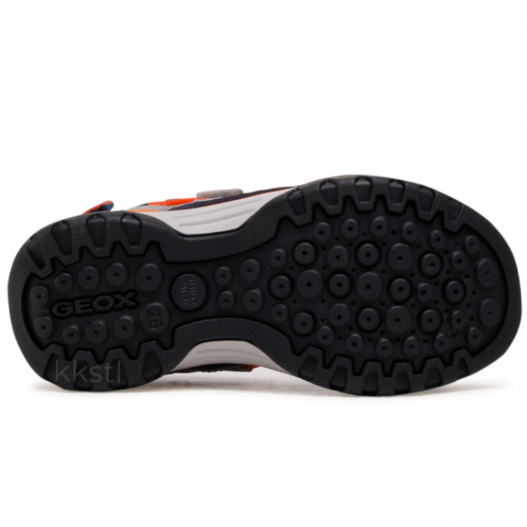 Geox J Borealis (O/T) Navy/Orange
