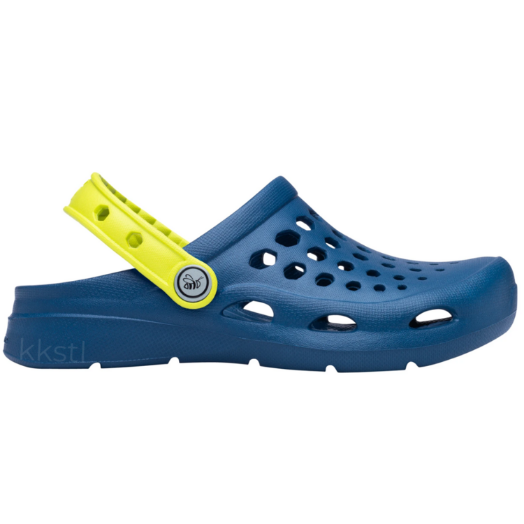 Joybees Kids' Active Clog Navy/Citrus