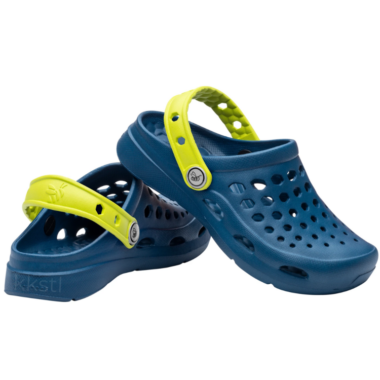 Joybees Kids' Active Clog Navy/Citrus