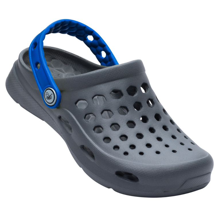 Joybees Kids' Active Clog Charcoal/Blue