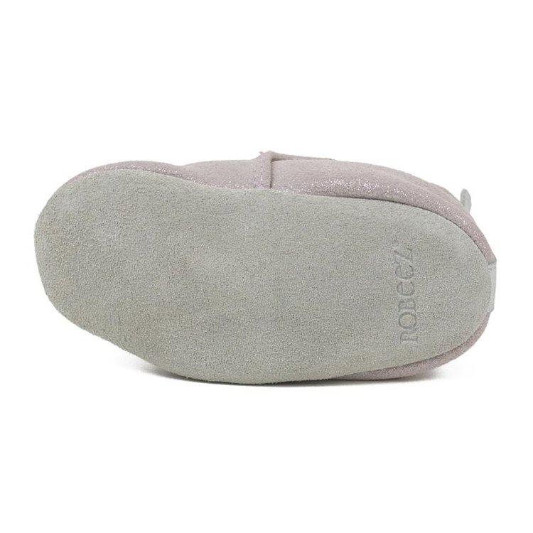 Robeez Soft Soles Pretty Pearl Pink