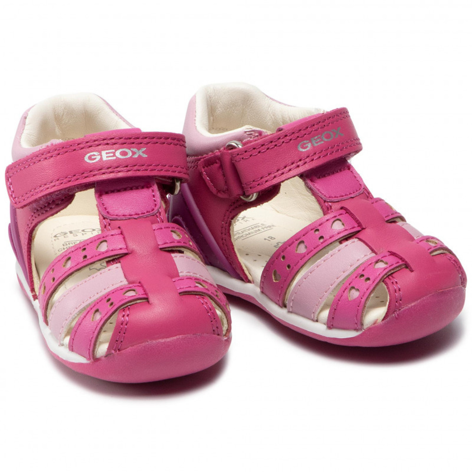 Geox B Each Sandal Fuchsia/Pink - Kids 