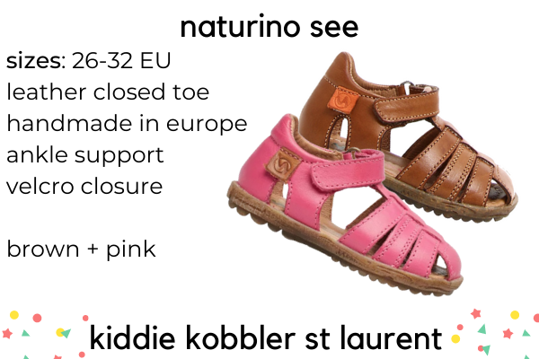 Best Kid's Sandals for Narrow Feet - Summer 2021 - Kiddie Kobbler St Laurent