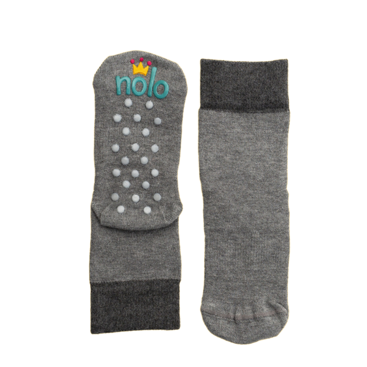 Nolo Socks Nolo Socks 2PK True Black/Lt Grey