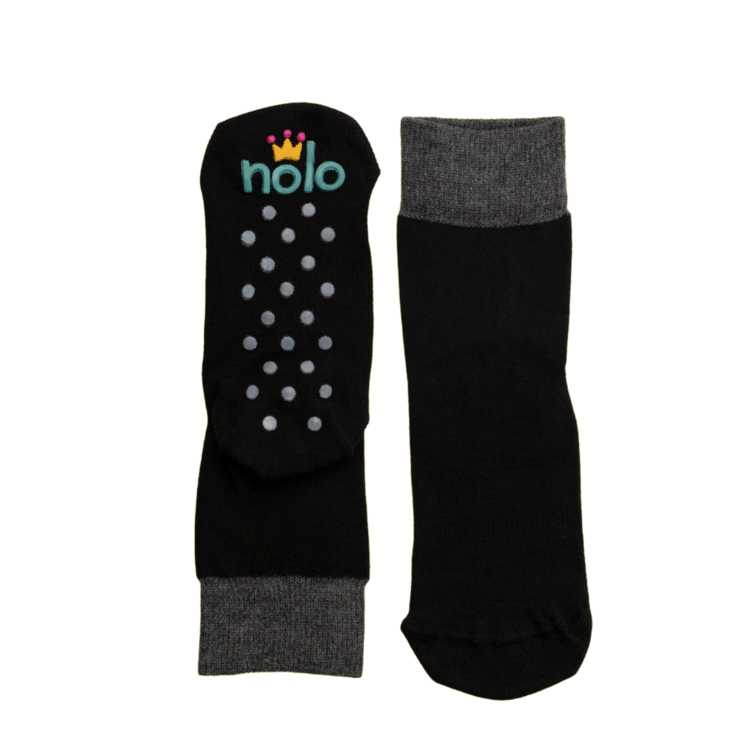 Nolo Socks Nolo Socks 2PK True Black/Lt Grey