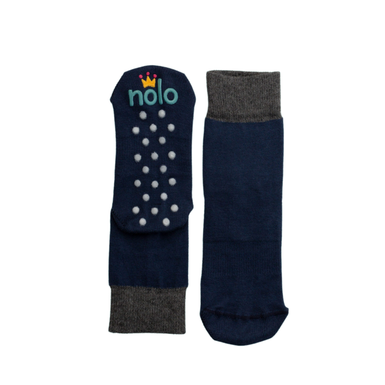 Nolo Socks Nolo Socks 2PK Crisp White/Navy Blue