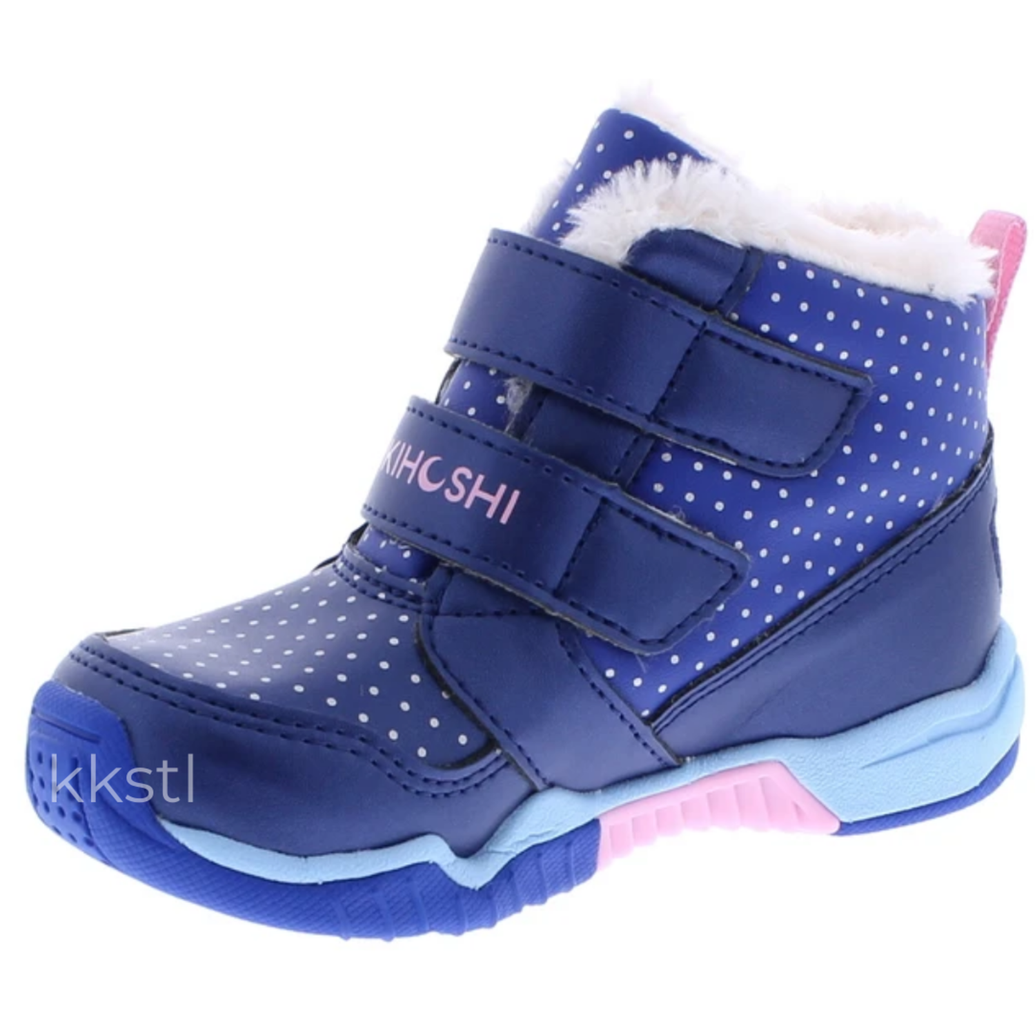 Tsukihoshi Igloo Navy/Pink - Kids Shoes in Canada - Kiddie Kobbler