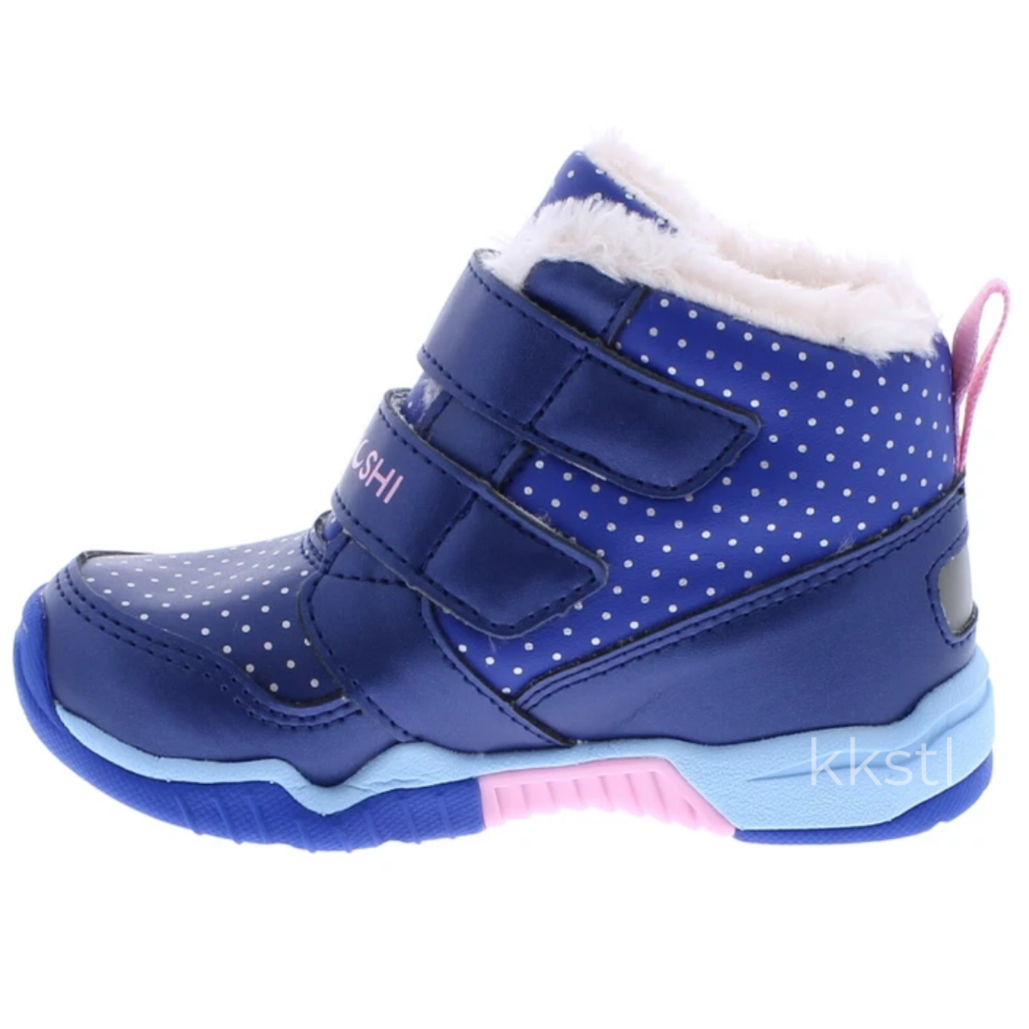 Tsukihoshi Igloo Navy/Pink - Kids Shoes in Canada - Kiddie Kobbler