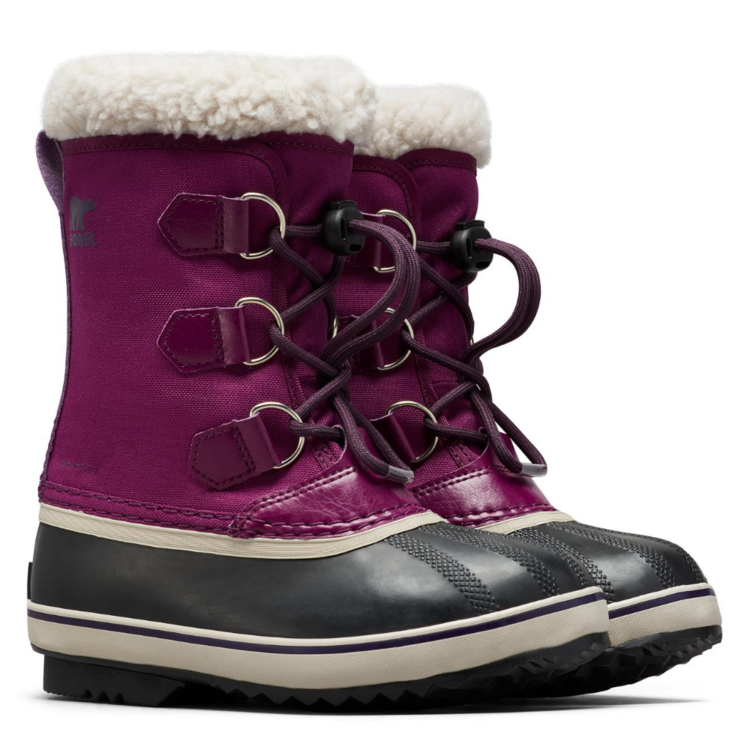 Sorel Sorel Yoot Pac Nylon Wild Iris/Dark Plum Youth 7