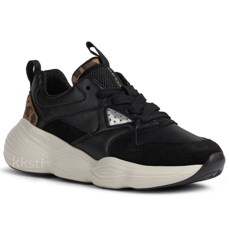 Geox Geox J BubbleX Black/Whisky