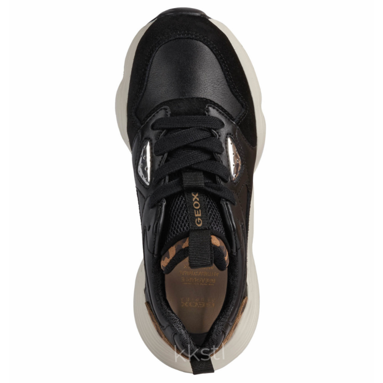 Geox Geox J BubbleX Black/Whisky