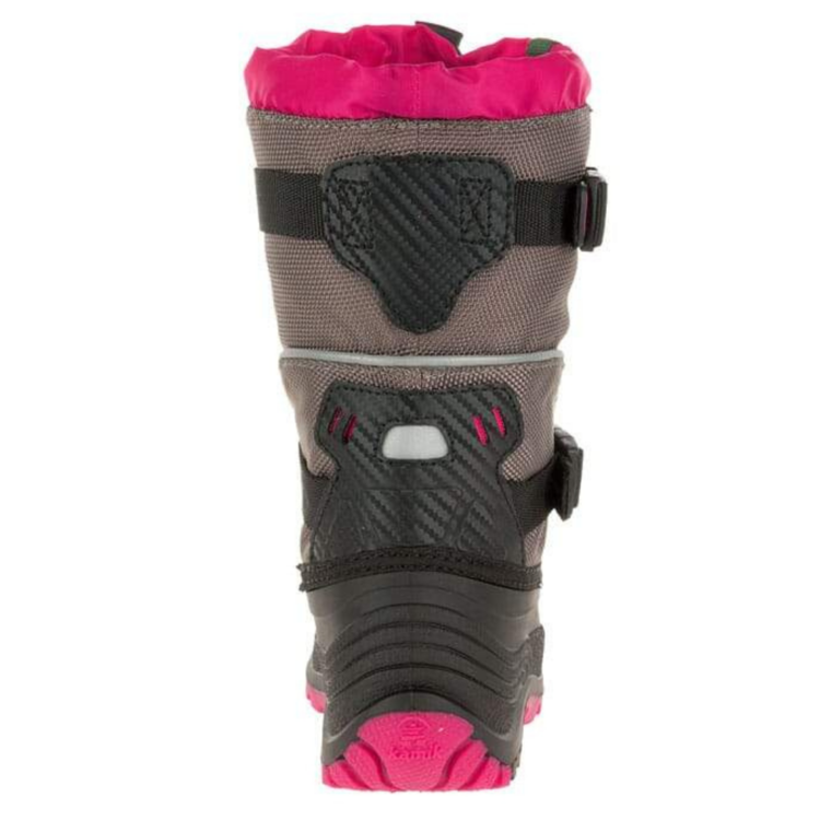 Kamik Kamik Glacial3 Charcoal/Pink Youth 7